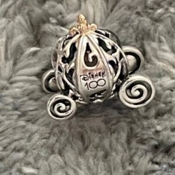 Pandora Disney 100th Anniversary Cinderella's Enchanted Carriage Charm - Picture 3 of 4